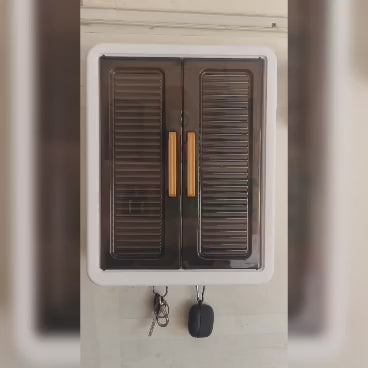 Modern Wall Mounted Plastic Cabinet For Kitchen & Bathroom
